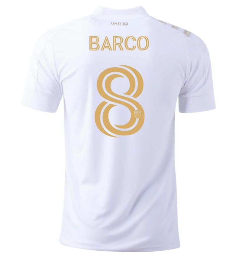 2021/22 Atlanta United Away Kit Soccer Jersey EZEQUIEL BARCO #8